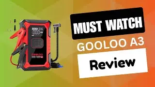 Gooloo a3 Jump Starter With Air Compressor Review