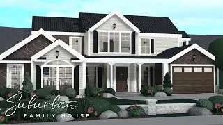 ✮⋆˙ BLOXBURG | Suburban Family Home | (Exterior) Part 1 | Roblox Speed Build ⋆˙