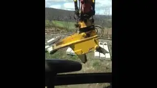 Tilt rotate hitch Engcon