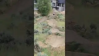 Sage Fright the Double Black Jump Line: Ada Eagle Bike Park! #mtb #mountainbike #downhill