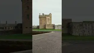 Broughty castle on the River Tay