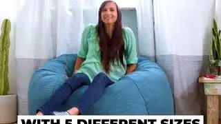 The World's Only Convertible Bean Bag Chair