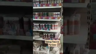 Baking Material Purchase🛍️🛒Madurai #bakingrecipes #bakingmadeeasy #madurai #shopping #cake #brownie