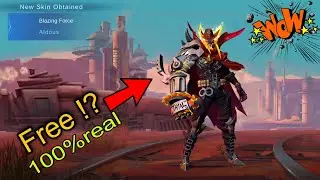 Aldous blazing force skin for free?!! Unexpected skin🤯 #mobilelegends #aldousgameplay #mlbb