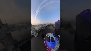 Red Bull duo make HISTORY with wingsuit flight through LONDON TOWER BRIDGE!