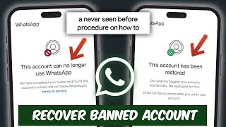 Эта учетная запись больше не может использовать WhatsApp. Проблема с блокировкой | Как разблокиро...