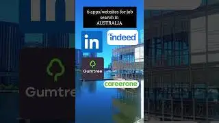 6 Best Job Search Apps in Australia! #australianjobs #australiacareers #australiatalks #youngaussies