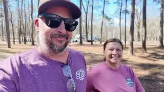 Back to Maumelle After Arkansas Ice Storm | Army Corps RV Camping & Birthday Vlog
