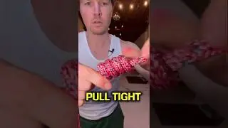 HOW TO MAKE A ROPE FLOW ROPE #shorts