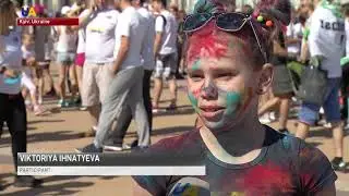 A Run to Dye For: 3,000 People Partake in Kyiv Color Run