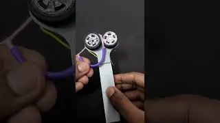 DIY String launcher at home #shorts  #youtubeshorts #how #howto #diy #battery