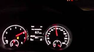 0-130 km/h VW Golf VII 1.4 TSI ACT