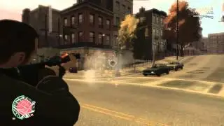 GTA 4 gameplay Saphire Radeon HD 6570