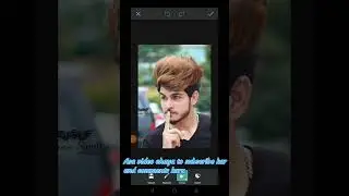 PicsArt Cb Hairstyle Editing | New  Background Change Photo Editing. #shorts