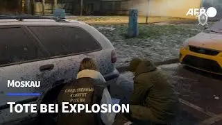 Zwei Polizisten bei Explosion in Moskau getötet | AFP