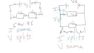 Current and Voltage in Series and Parallel