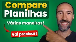 Como COMPARAR planilhas no Excel com facilidade!