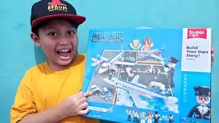 Merakit Sluban Bricks Air Plane Pesawat Terbang | Afbum Meet and Fun sedang live sekarang!