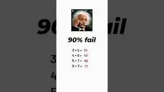 Only genius can solve 90%fail😯 #reasoning #upsc #maths #mathmasti #iqtest #alberteinstein #shorts