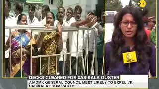 AIADMK calls general council meeting to expel VK sasikala
