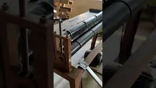 Duct Groove Machine | Roller Machine for Duct groove #grove #rolling #duct
