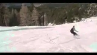Snowboarding with Ata and Grey
