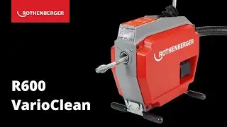 Cordless pipe cleaning machine R600 VarioClean | Highlight Overview