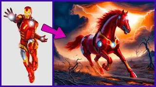 AVENGERS But HORSE 🐴 VENGERS 🔥 All Characters (marvel & DC) 2024💥