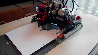 LEGO CNC Высокоскоростная техника EV3 | Греческий узор | Нози эпит
