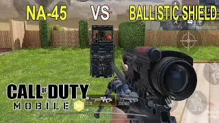 NA-45 Sniper vs Ballistic Shield & More 🔥 in COD Mobile | Call of Duty Mobile