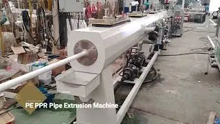 HDPE PE Pipe Extrusion Machine PPR Pipe Production Line
