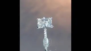 1.8 carat Radiant Cut Diamond Engagement Ring