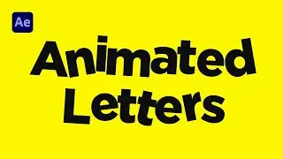 Animate Each Letter Independently: Kinetic Typography Techniques in After Effects