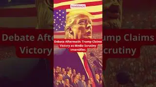 Debate Aftermath: Trump Claims Victory as Media Scrutiny Intensifies #trump #debate #media #news