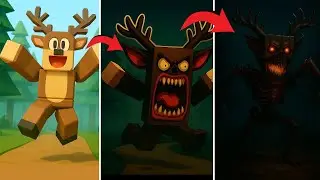 Evolution Of THE DEER MONSTER | 99 Days In The Forest | PHONK MUSIC