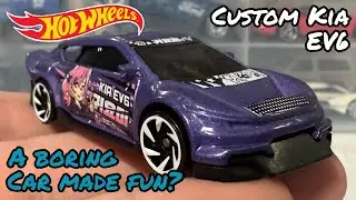 Обзор и демонстрация кастомной модели Hot Wheels Kia EV6 (F Case)! &laquo;Скучная машина, ставшая супер...
