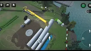 CONSTRUCTION simulator 3 // LTM MOBILE Crane // TGX & PK53002 // -1x tover  Segment // transport