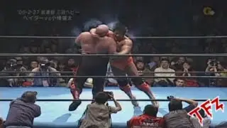 Kobashi's Lariat takes Vader down twice