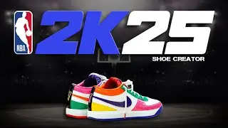 NBA 2K25 Shoe Creator - How to make PJ Tucker x Nike Book 1 'What The PJ' PE (Left & Right Shoe)