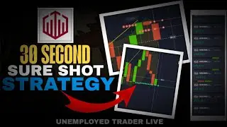 30 SECOND SURE SHOT STRATEGY | NO LOSS STRATEGY IN BINARY TRADING  | QUOTEX LIVE TRADING |#STRATEGY 