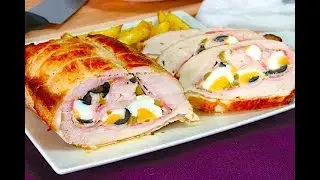 Lomo Relleno al Horno ¡La receta que triunfa en navidad!