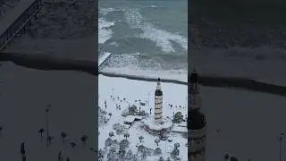 Batumi Georgia. 24th February🌬🥶❄️🇬🇪 Snow