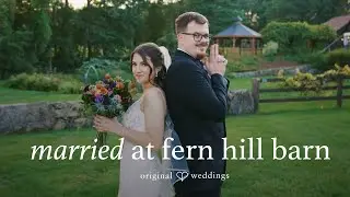 Rustic Elegant Wedding at Fern Hill Barn | Spencer, MA