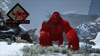 Domando o Apex  MEGAPITHECUS Boss - Ark Primal Fear 2 Temporada