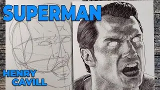 Como Desenhar o Superman | Henry Cavill | How to Draw Superman | Batman vs Superman