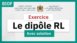 Exercice avec solution dipole RL