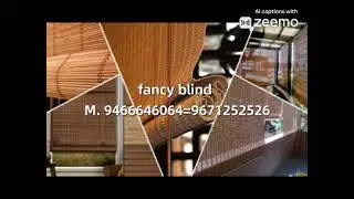 Bamboo window blind call karo 9671252526=9466646064