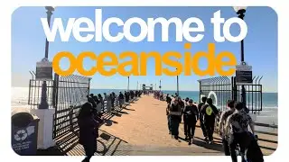 OCEANSIDE PIER WALK | WeBTravelin Vlog #1