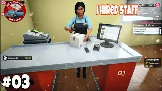 I HIRED STAFF IN MY MOTEL || MOTEL MANAGER SIMULATOR #03 || NOOBY SIMULATOR 