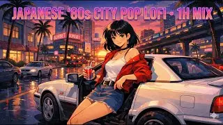 Overnight Lofi LIVE — 80s Japan Citypop Mood × 50s American retro